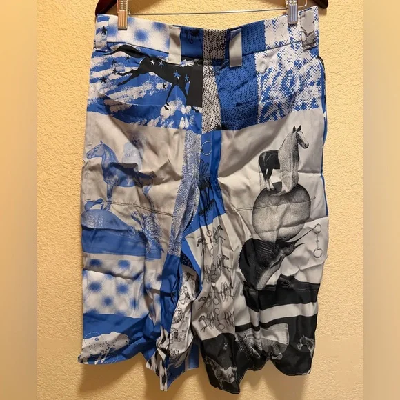 New Authentic Gucci Horsebit Logo Shorts Size IT 50 / US 32 - Picture 8 of 15